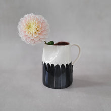 Load image into Gallery viewer, Krug 0.6 l Säulen schwarz