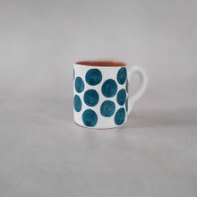 Load image into Gallery viewer, Tasse hoch Punkte petrol