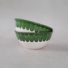 Load image into Gallery viewer, Müslischüssel Säulen grün