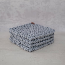 Lade das Bild in den Galerie-Viewer, Potholder, 2er Set, hellgrau