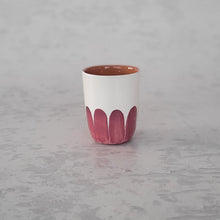 Load image into Gallery viewer, Espressobecher Säulen vinho