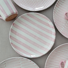 Lade das Bild in den Galerie-Viewer, Teller Stripes klein mauve