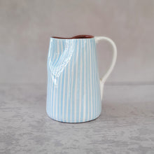 Charger l'image dans la galerie, Krug 1 l gestreift babyblau
