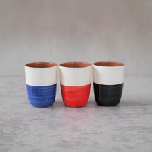 Load image into Gallery viewer, Espressobecher halb schwarz