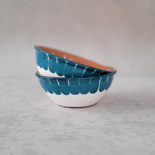 Load image into Gallery viewer, Müslischüssel Säulen petrol