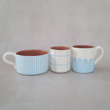 Load image into Gallery viewer, Tasse hoch Säulen babyblau