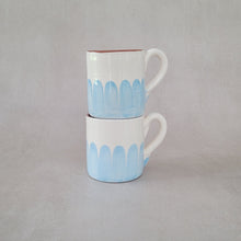 Load image into Gallery viewer, Tasse hoch Säulen babyblau