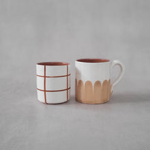 Load image into Gallery viewer, Tasse hoch Säulen beige