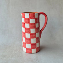 Load image into Gallery viewer, Gerader Krug gross 1.3 l check rot