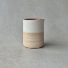 Load image into Gallery viewer, Kaffeebecher halb beige