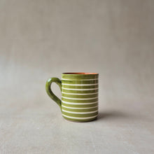 Load image into Gallery viewer, Tasse hoch geringelt pistache