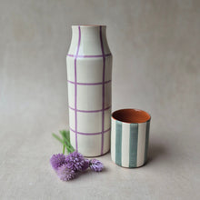 Load image into Gallery viewer, Garrafa kariert lila