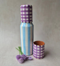 Load image into Gallery viewer, Garrafa breit gestreift babyblau