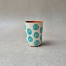 Load image into Gallery viewer, espresso cup dots tropical