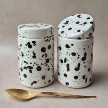 Load image into Gallery viewer, Keramikdose Black Mess