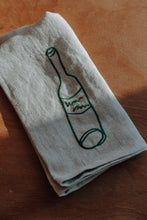 Load image into Gallery viewer, Handbestickte Leinen-Serviette Garrafa