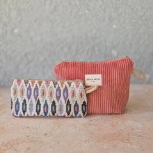 Load image into Gallery viewer, Mini-Pouch lang aus Jacquardstoff breeze