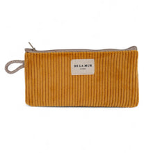 Lade das Bild in den Galerie-Viewer, Mini-Pouch lang aus softem Cord ocker