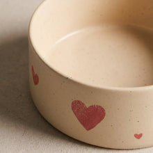 Load image into Gallery viewer, Futternäpfe Happy Hearts, 2er Set