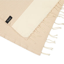 Load image into Gallery viewer, Strandtuch Nazaré XL mocha creme