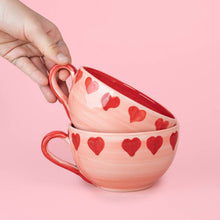 Lade das Bild in den Galerie-Viewer, Extragrosse Tasse Hearts