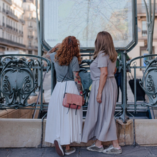 Load image into Gallery viewer, The Airy Midi Skirt milky cream