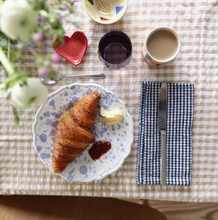 Lade das Bild in den Galerie-Viewer, Tischtuch Check Ocre, 140 x 280 cm