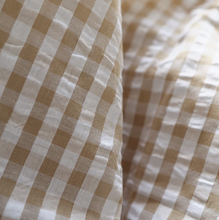 Lade das Bild in den Galerie-Viewer, Tischtuch Check Ocre, 140 x 280 cm