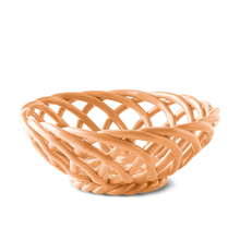 Lade das Bild in den Galerie-Viewer, Geflochtener Keramikkorb Sicilia medium peach