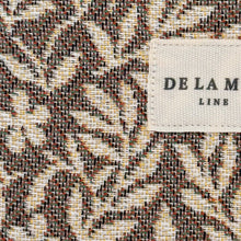 Lade das Bild in den Galerie-Viewer, Mini-Pouch aus Jacquardstoff natural flower