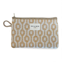 Lade das Bild in den Galerie-Viewer, Mini-Necessaire aus Jacquardstoff cyprus