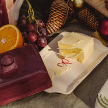 Lade das Bild in den Galerie-Viewer, Butterdose Burgundy