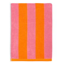 Load image into Gallery viewer, Strandtuch Pena pink orange