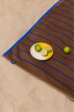 Load image into Gallery viewer, Strandtuch Pena blau mint