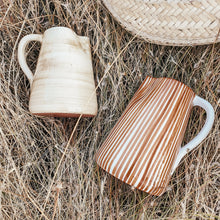 Load image into Gallery viewer, Pitcher 1 l striped rust