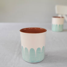 Charger l'image dans la galerie, Colonnes de tasse à café menthe