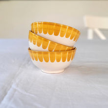 Load image into Gallery viewer, Tapas bowl columns ochre