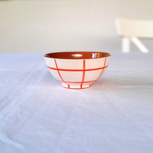 Lade das Bild in den Galerie-Viewer, Tapasbowl kariert rot