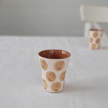 Load image into Gallery viewer, Espresso cup dots beige