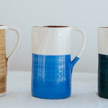Load image into Gallery viewer, Pitcher cylinder half blue