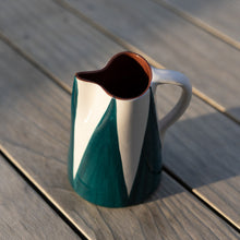 Load image into Gallery viewer, Jug 1 l triangles petrol