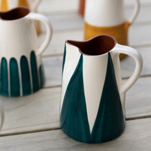 Load image into Gallery viewer, Jug 1 l triangles petrol