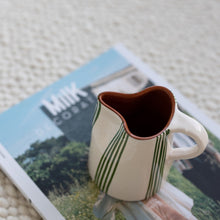 Load image into Gallery viewer, Mini pitcher groups striped green