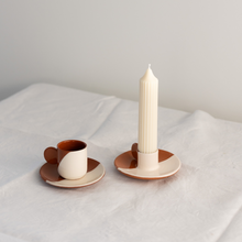 Lade das Bild in den Galerie-Viewer, Dipped Candle Holder white

