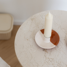 Lade das Bild in den Galerie-Viewer, Dipped Candle Holder white
