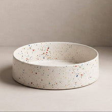Load image into Gallery viewer, Salad bowl confetti white
