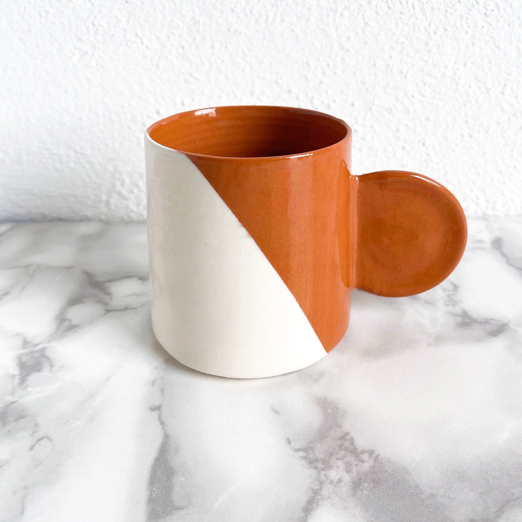 Dipped Mug white