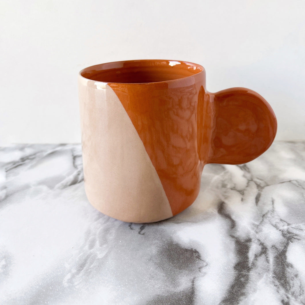 Dipped Mug beige