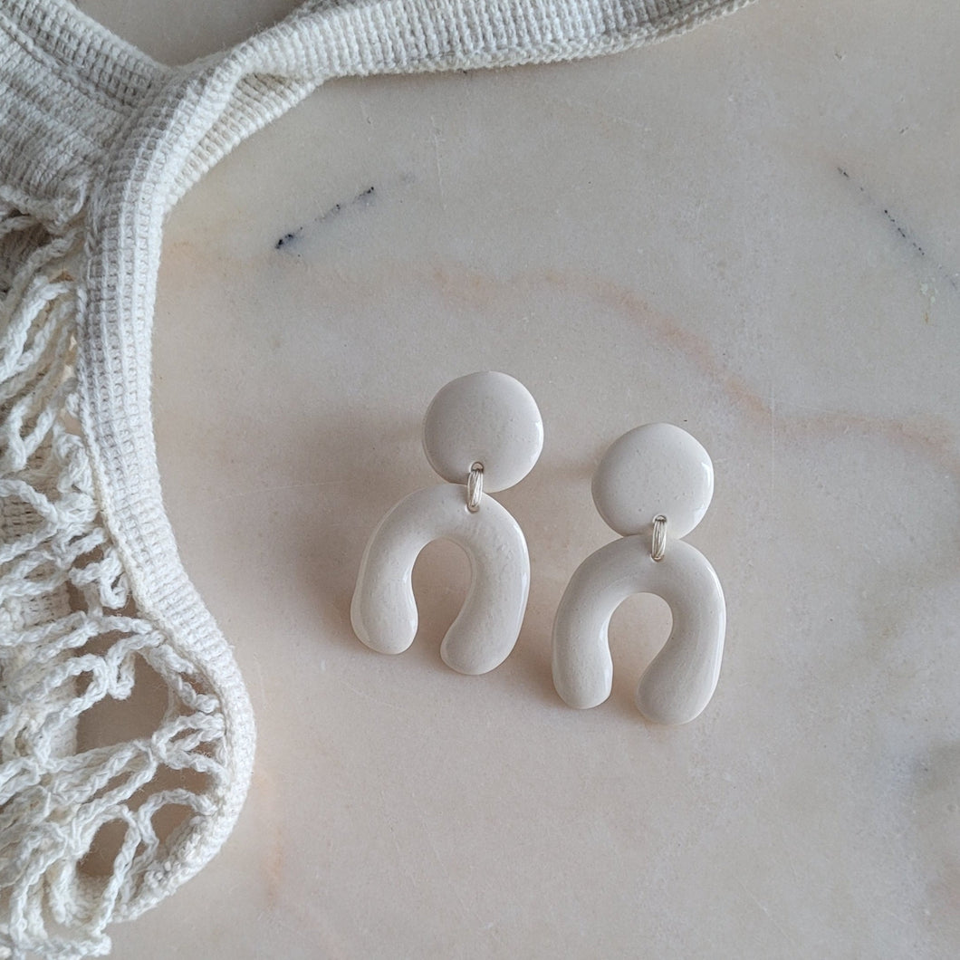 Alice Earrings Ivory