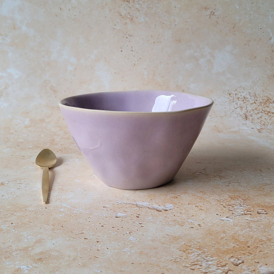 Cereal bowl Tavira lilac
